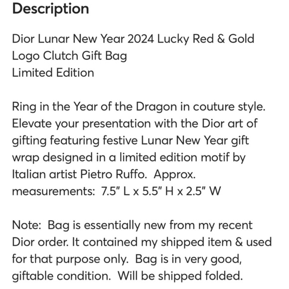 Dior lunar edition new - Picture 5 of 5